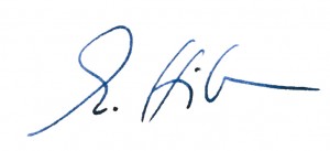 Signatur von Marc Hiller