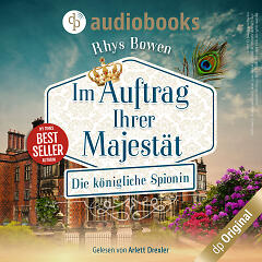 Die königliche Spionin Audiobook (Cover)